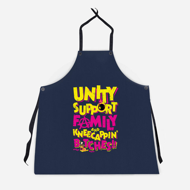 UNITY SUPPORT FAMILY-Unisex-Kitchen-Apron-krobilad