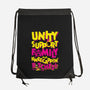 UNITY SUPPORT FAMILY-None-Drawstring-Bag-krobilad