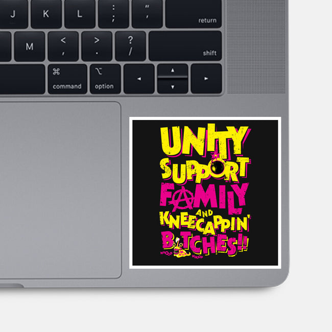 UNITY SUPPORT FAMILY-None-Glossy-Sticker-krobilad