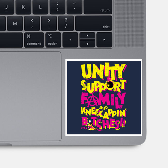 UNITY SUPPORT FAMILY-None-Glossy-Sticker-krobilad