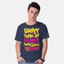 UNITY SUPPORT FAMILY-Mens-Basic-Tee-krobilad