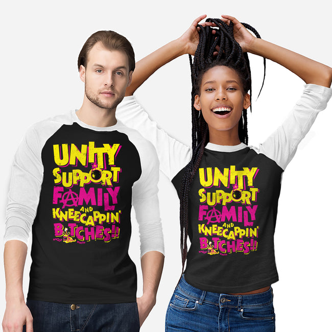 UNITY SUPPORT FAMILY-Unisex-Baseball-Tee-krobilad