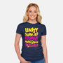 UNITY SUPPORT FAMILY-Womens-Fitted-Tee-krobilad