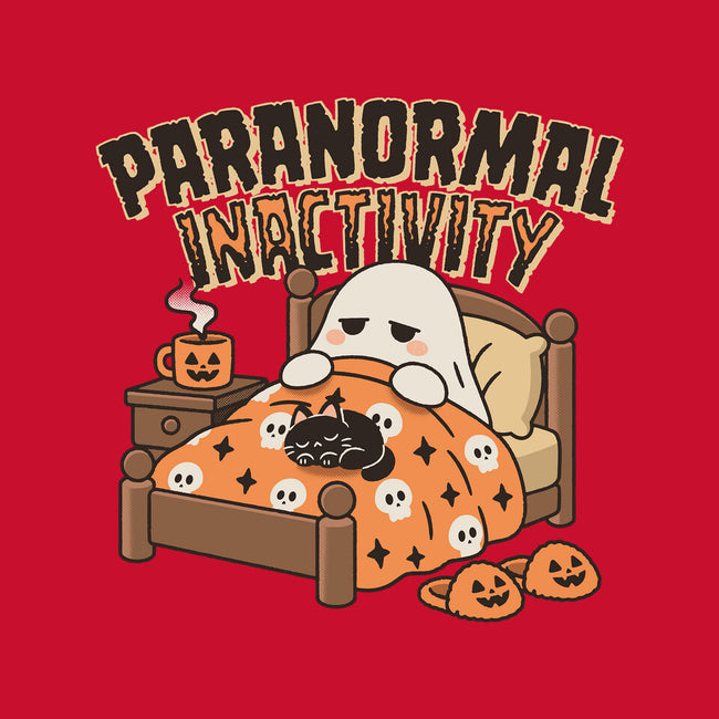 Spooky Paranormal Inactivity-Womens-Racerback-Tank-Popnotic