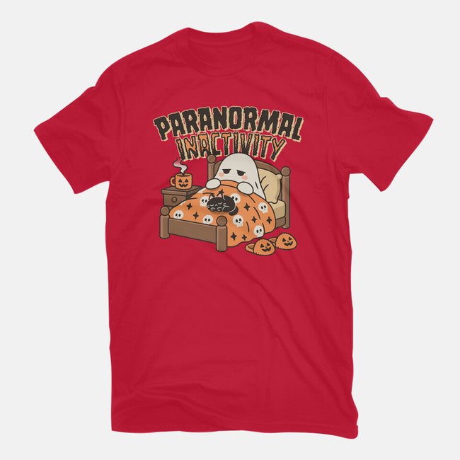 Spooky Paranormal Inactivity-Mens-Premium-Tee-Popnotic