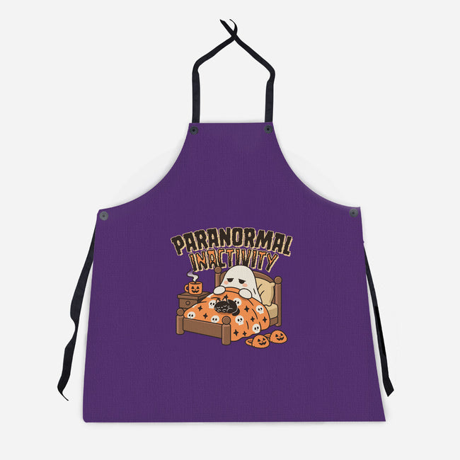 Spooky Paranormal Inactivity-Unisex-Kitchen-Apron-Popnotic