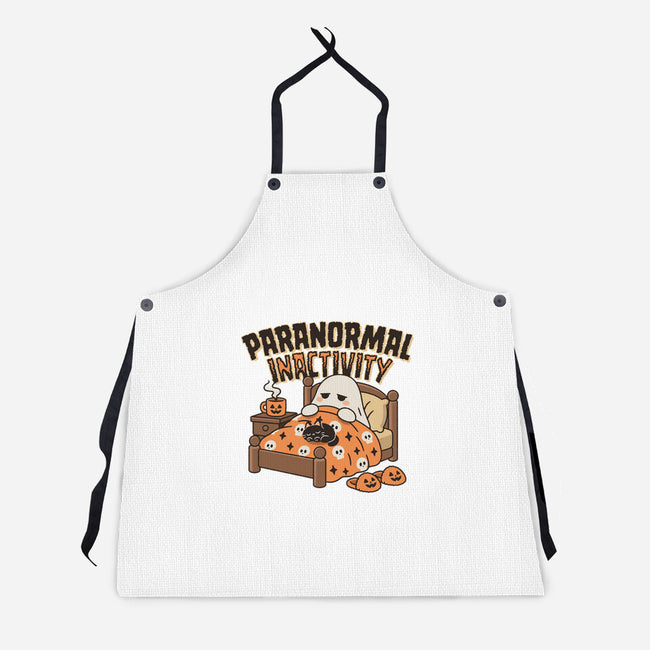 Spooky Paranormal Inactivity-Unisex-Kitchen-Apron-Popnotic