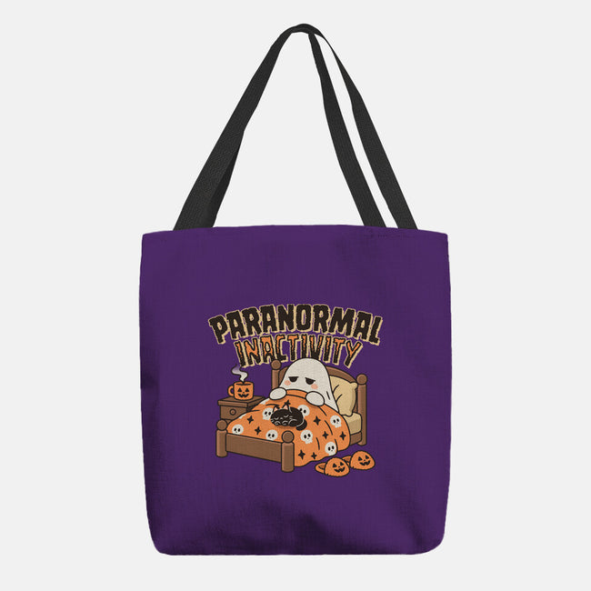 Spooky Paranormal Inactivity-None-Basic Tote-Bag-Popnotic