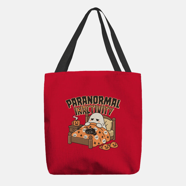 Spooky Paranormal Inactivity-None-Basic Tote-Bag-Popnotic