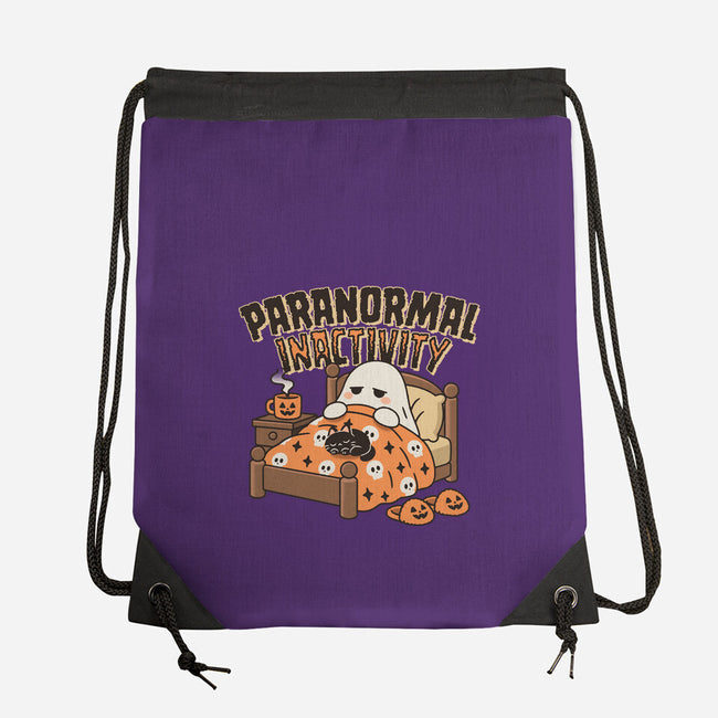 Spooky Paranormal Inactivity-None-Drawstring-Bag-Popnotic