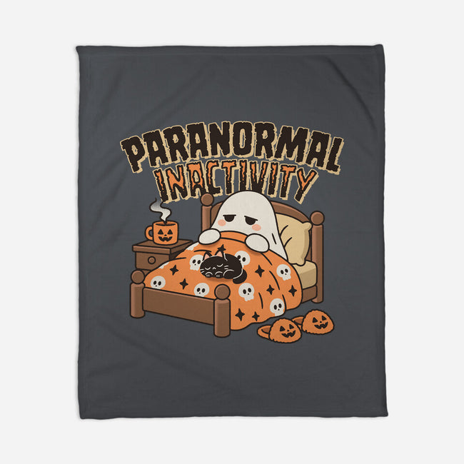 Spooky Paranormal Inactivity-None-Fleece-Blanket-Popnotic