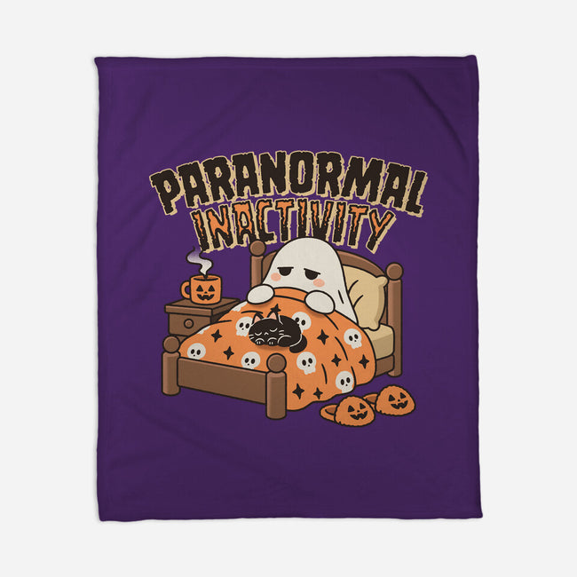 Spooky Paranormal Inactivity-None-Fleece-Blanket-Popnotic