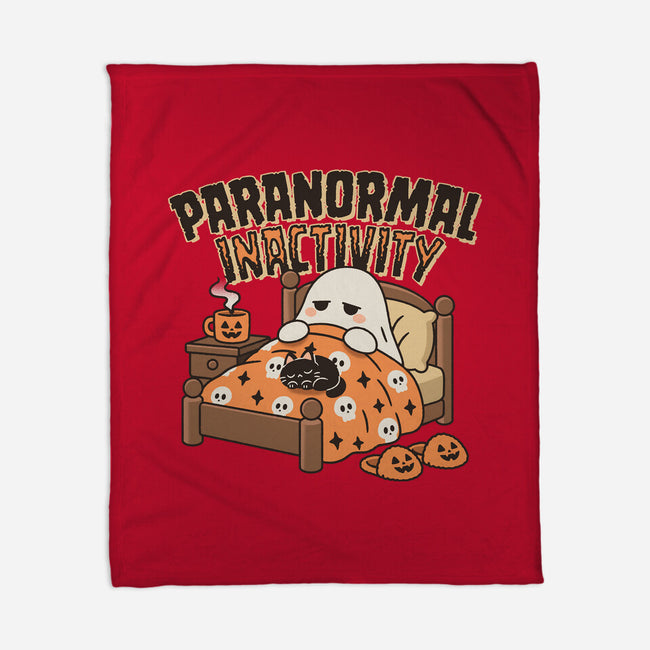 Spooky Paranormal Inactivity-None-Fleece-Blanket-Popnotic