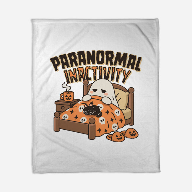 Spooky Paranormal Inactivity-None-Fleece-Blanket-Popnotic