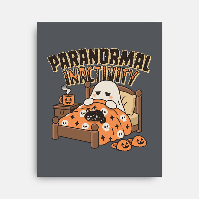 Spooky Paranormal Inactivity-None-Stretched-Canvas-Popnotic