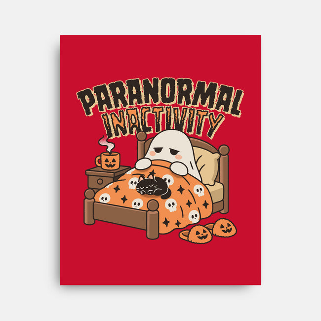 Spooky Paranormal Inactivity-None-Stretched-Canvas-Popnotic