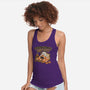 Spooky Paranormal Inactivity-Womens-Racerback-Tank-Popnotic