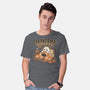 Spooky Paranormal Inactivity-Mens-Basic-Tee-Popnotic
