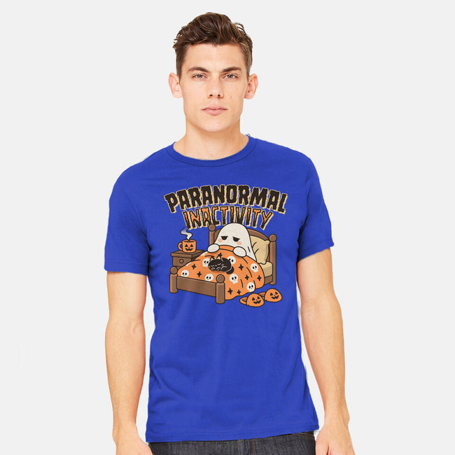 Spooky Paranormal Inactivity-Mens-Heavyweight-Tee-Popnotic