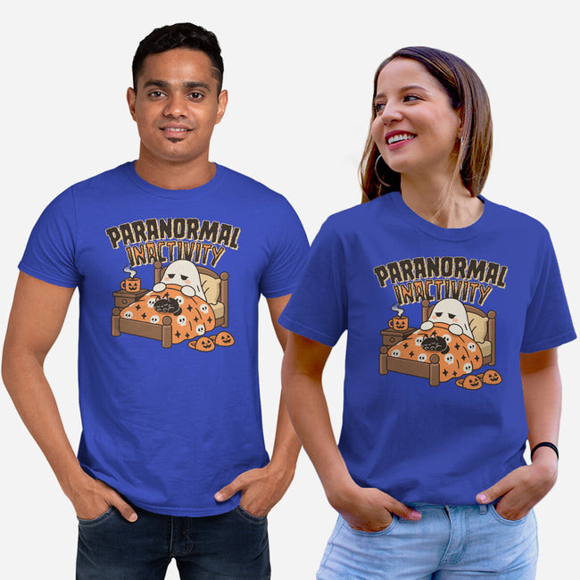 Spooky Paranormal Inactivity-Unisex-Basic-Tee-Popnotic