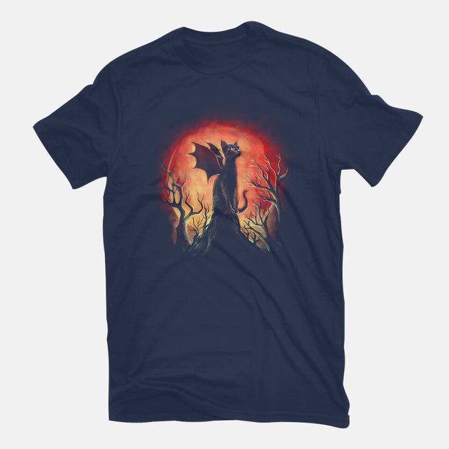 Dragon Cat-Womens-Basic-Tee-zascanauta