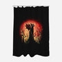 Dragon Cat-None-Polyester-Shower Curtain-zascanauta