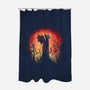 Dragon Cat-None-Polyester-Shower Curtain-zascanauta