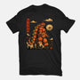 Pumpkin Kaiju-Womens-Fitted-Tee-erion_designs