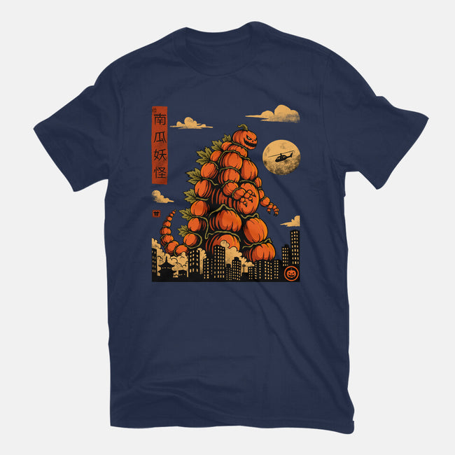 Pumpkin Kaiju-Womens-Basic-Tee-erion_designs