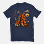 Pumpkin Kaiju-Womens-Basic-Tee-erion_designs