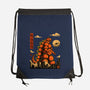 Pumpkin Kaiju-None-Drawstring-Bag-erion_designs