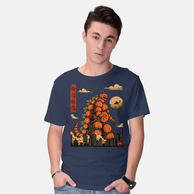Pumpkin Kaiju-Mens-Basic-Tee-erion_designs