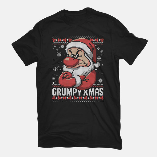 Grumpy Christmas-Mens-Basic-Tee-NemiMakeit
