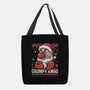 Grumpy Christmas-None-Basic Tote-Bag-NemiMakeit