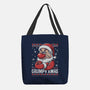 Grumpy Christmas-None-Basic Tote-Bag-NemiMakeit