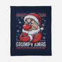 Grumpy Christmas-None-Fleece-Blanket-NemiMakeit