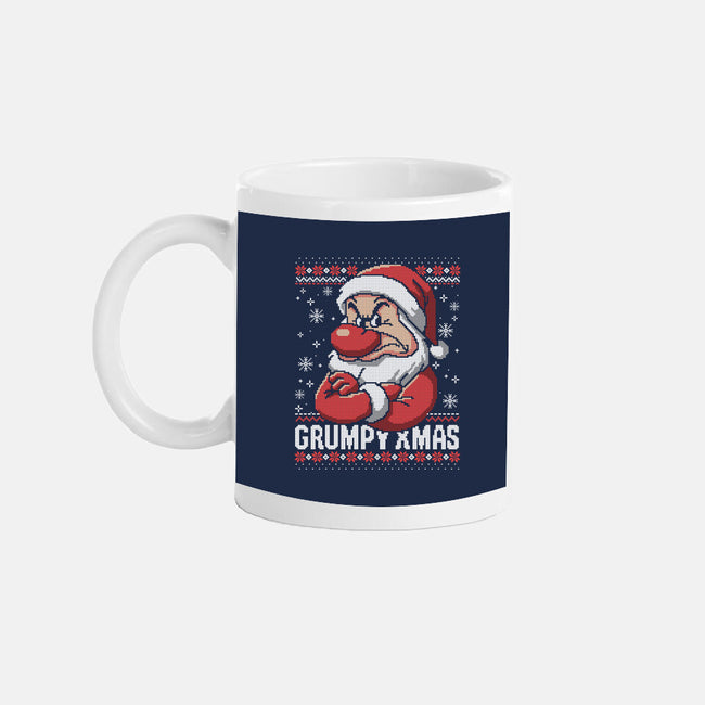 Grumpy Christmas-None-Mug-Drinkware-NemiMakeit