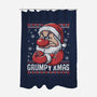 Grumpy Christmas-None-Polyester-Shower Curtain-NemiMakeit