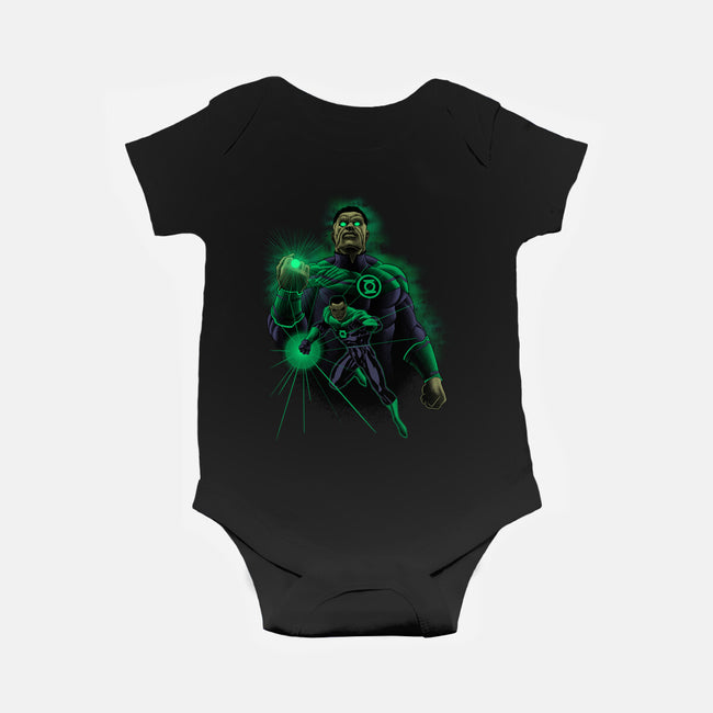 Star Sector Protector-Baby-Basic-Onesie-Astrobot Invention
