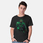 Star Sector Protector-Mens-Basic-Tee-Astrobot Invention