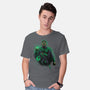 Star Sector Protector-Mens-Basic-Tee-Astrobot Invention