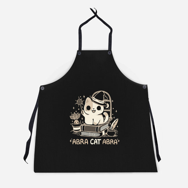 Abracatabra Magic Cat-Unisex-Kitchen-Apron-Vallina84