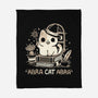 Abracatabra Magic Cat-None-Fleece-Blanket-Vallina84
