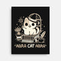 Abracatabra Magic Cat-None-Stretched-Canvas-Vallina84