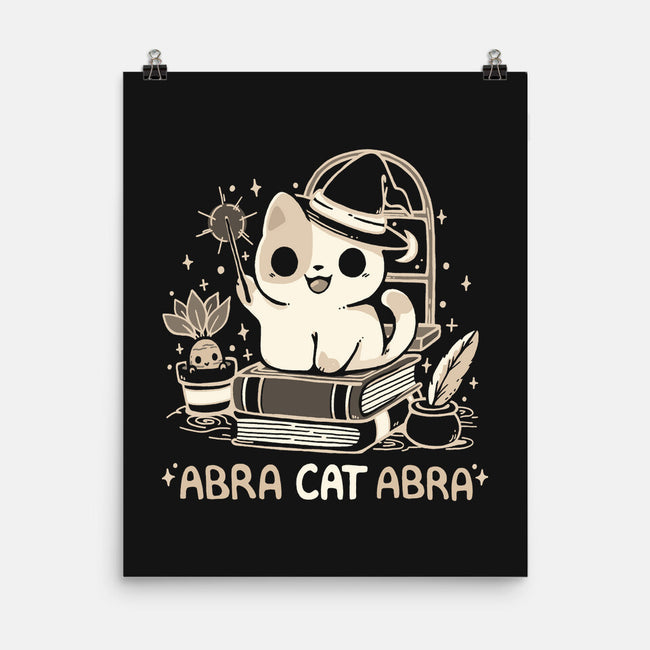 Abracatabra Magic Cat-None-Matte-Poster-Vallina84