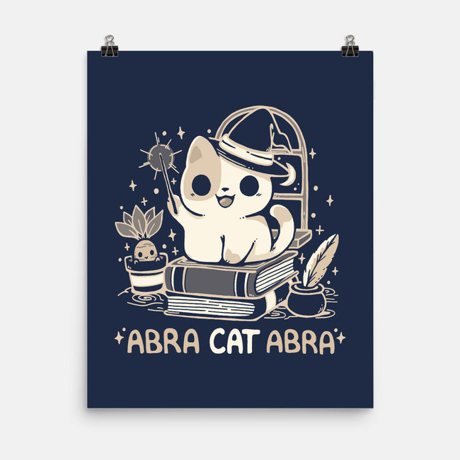 Abracatabra Magic Cat-None-Matte-Poster-Vallina84