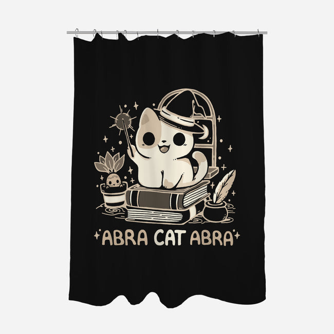 Abracatabra Magic Cat-None-Polyester-Shower Curtain-Vallina84