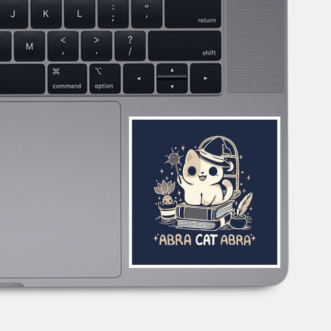 Abracatabra Magic Cat-None-Glossy-Sticker-Vallina84