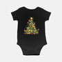 Christmas Tree Dragons-Baby-Basic-Onesie-Vallina84