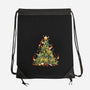 Christmas Tree Dragons-None-Drawstring-Bag-Vallina84